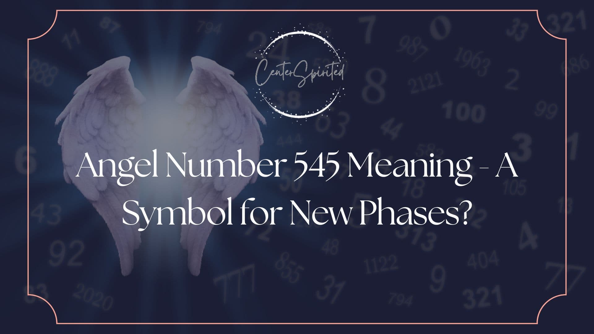 angel number 545 featured