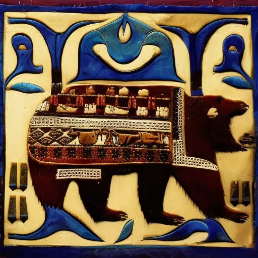 sumerian style bear