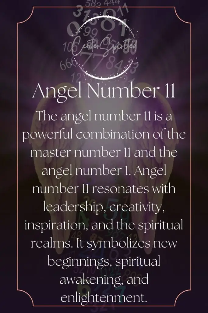 what does 11 11 means in angel numbers