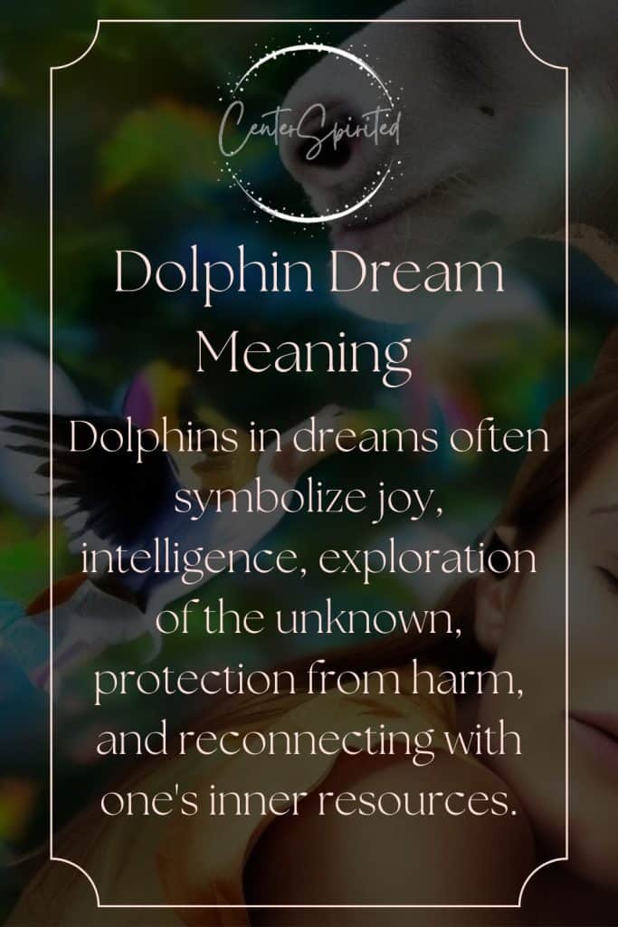 what does it mean when you dream about dolphins