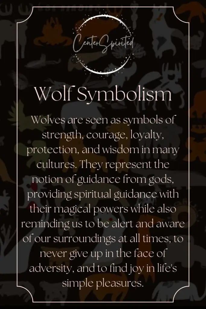 what does it mean when you see a wolf