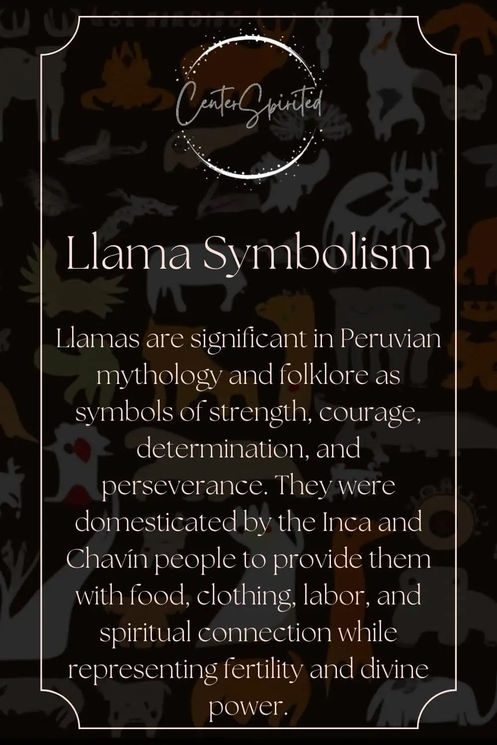 what does it mean lama symbolism