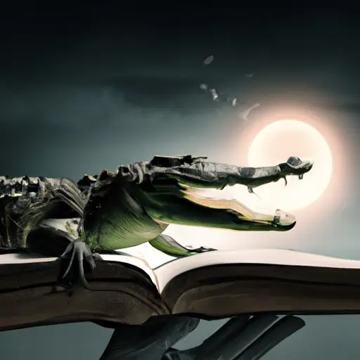 alligator symbolism in literature