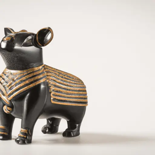 ancient egypt style pig