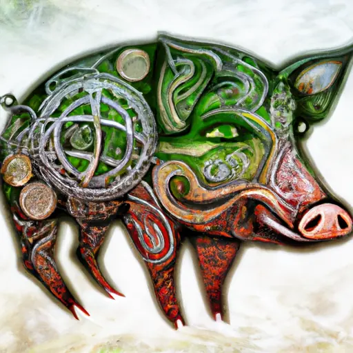 celtic style pig