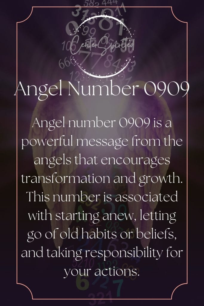 angel number 0909 meaning