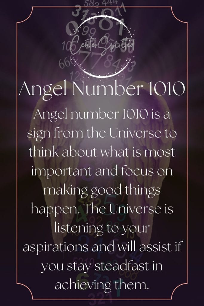 angel number 1010 meaning