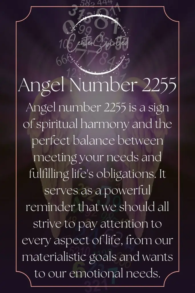 Angel Number 2255 Spiritual Meaning And Symbolism   Number 2255 683x1024 