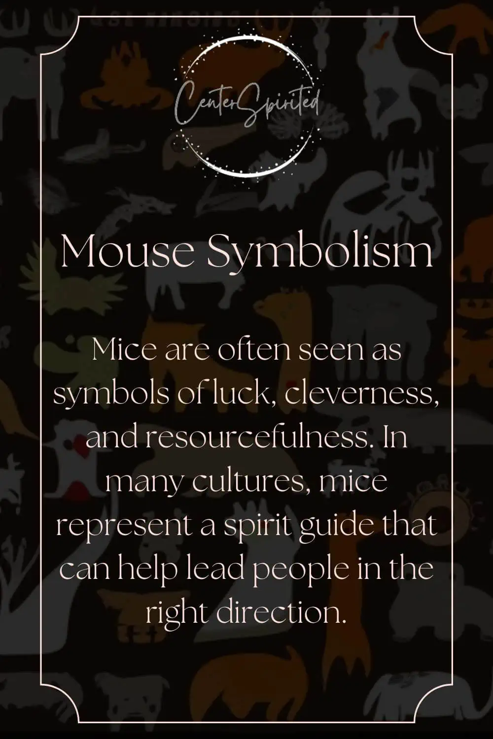 Mouse Symbolism and Spiritual Meaning