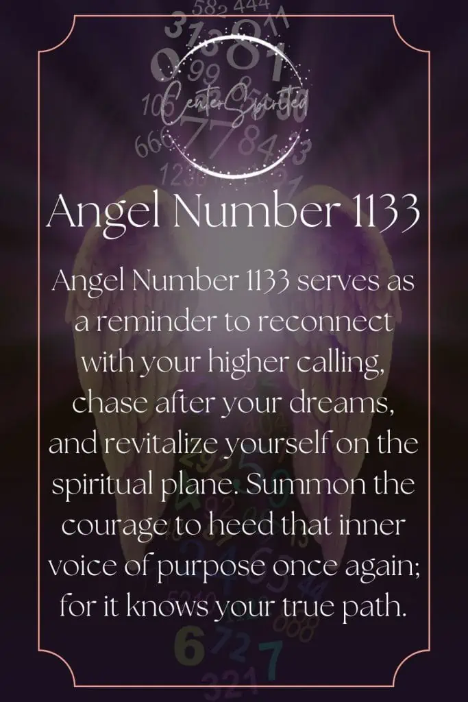 meaning of the number 1133