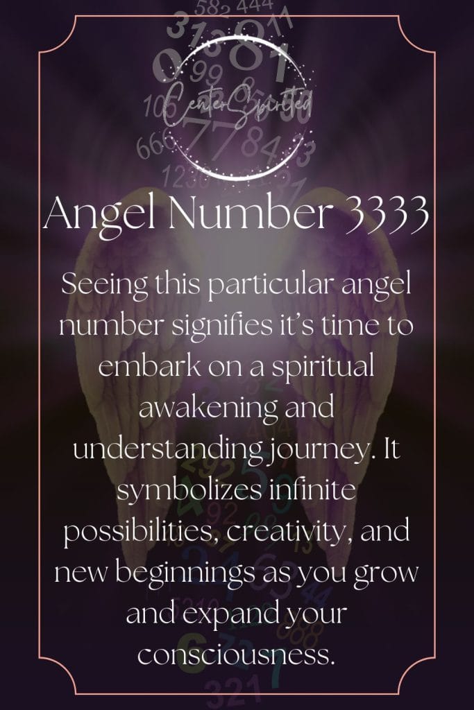 Angel Number 3333 Spiritual Symbolism And Meaning   Number 3333 683x1024 