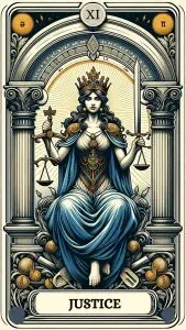 Justice Tarot Card Meaning