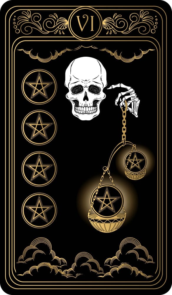 six of pentacles