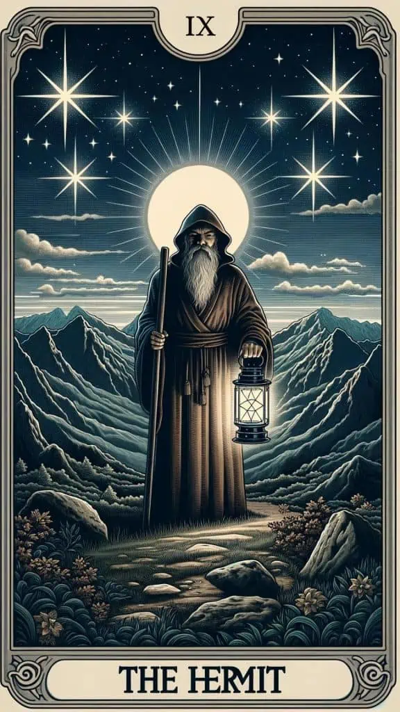 The Hermit Tarot Card Meaning