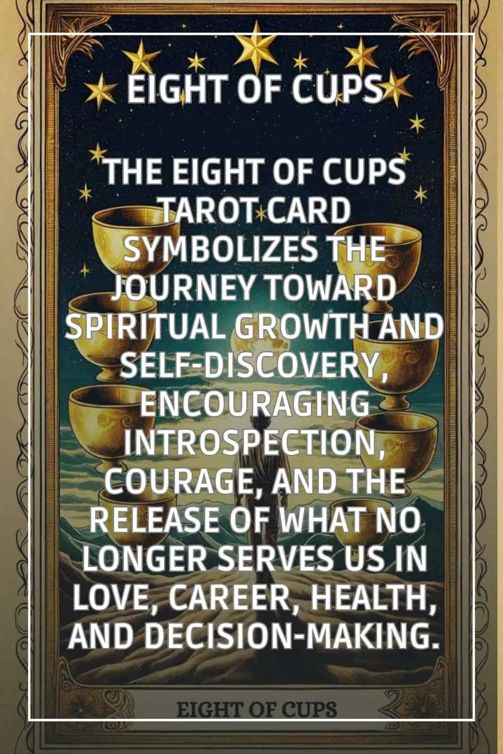 eight of cups meanings pin