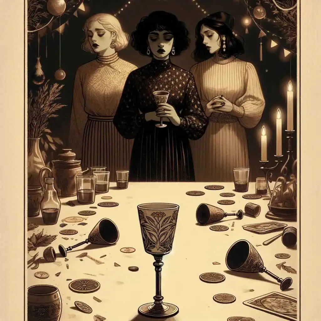 Three of Cups Tarot Card Meaning 