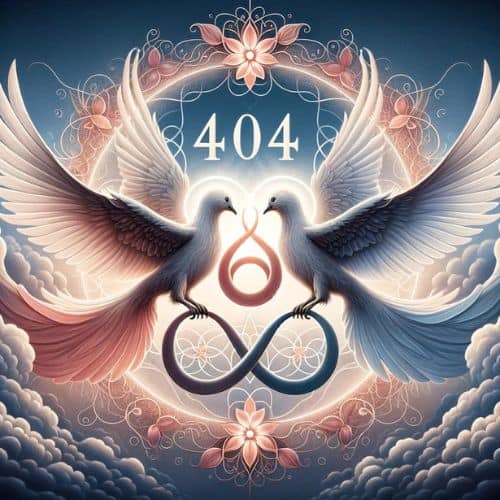intertwined symbols representing eternal bonds and unity under 404